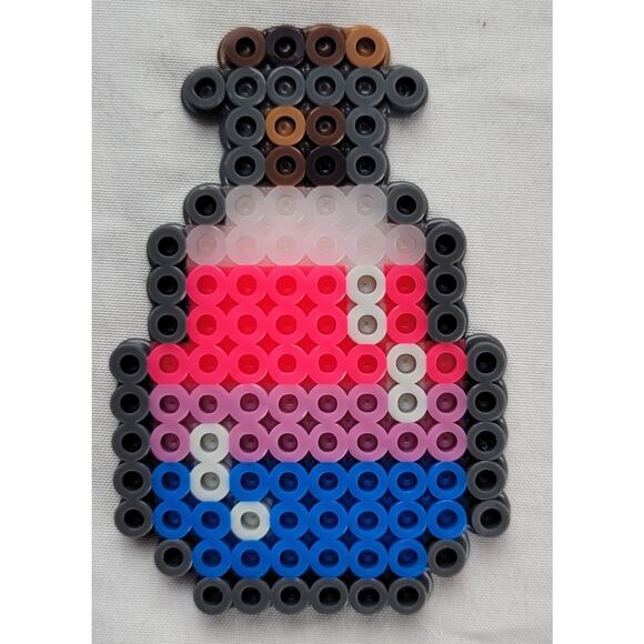 Bisexual LGBT Potion Perler Pixel Art - Picture 2 of 2